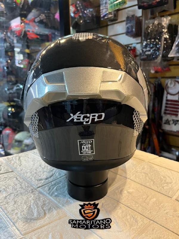 Foto adicional de CASCO XECURO XR920 ABATIBLE LORE GRIS