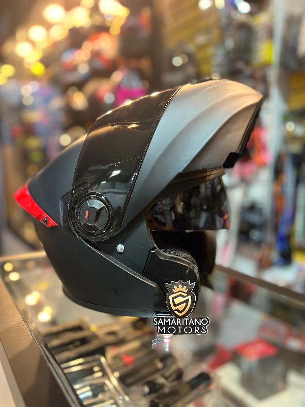 Foto adicional de CASCO XECURO XR913 NEGRO MATE