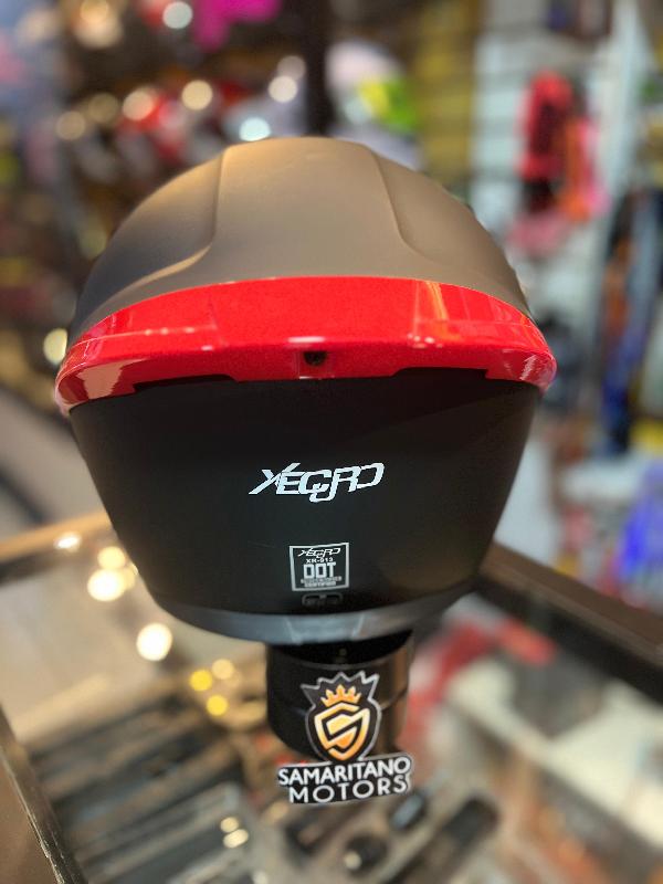 Foto adicional de CASCO XECURO XR913 NEGRO MATE