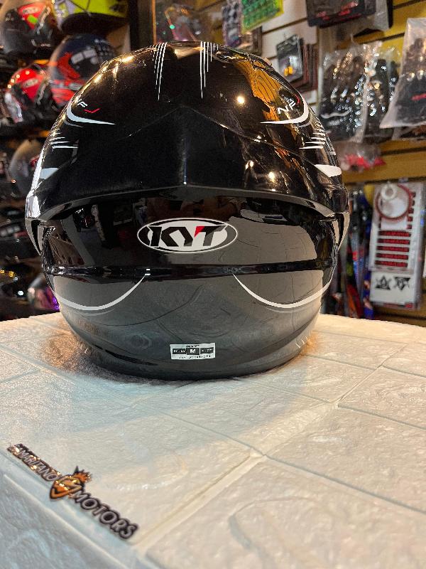 Foto adicional de CASCO KYT NFJ NEGRO MATE
