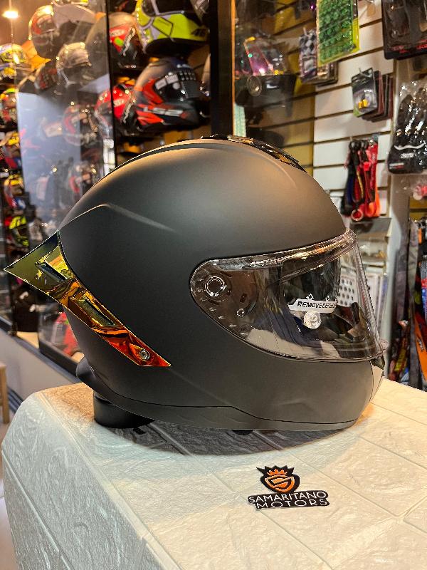 Foto adicional de CASCO LOGAN TH1 ALERON DORADO