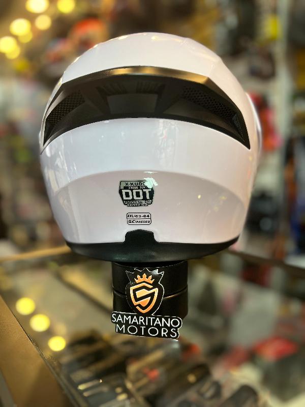 Foto adicional de CASCO ABATIBLE XKUDO 169 RAPER BLANCO 