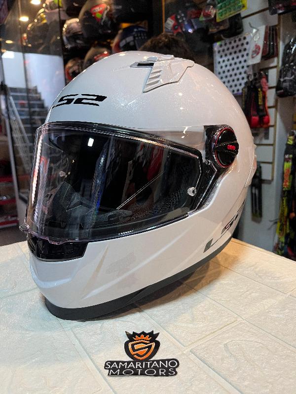 Foto adicional de CASCO INT LS2 FF816 SOLID BLANCO
