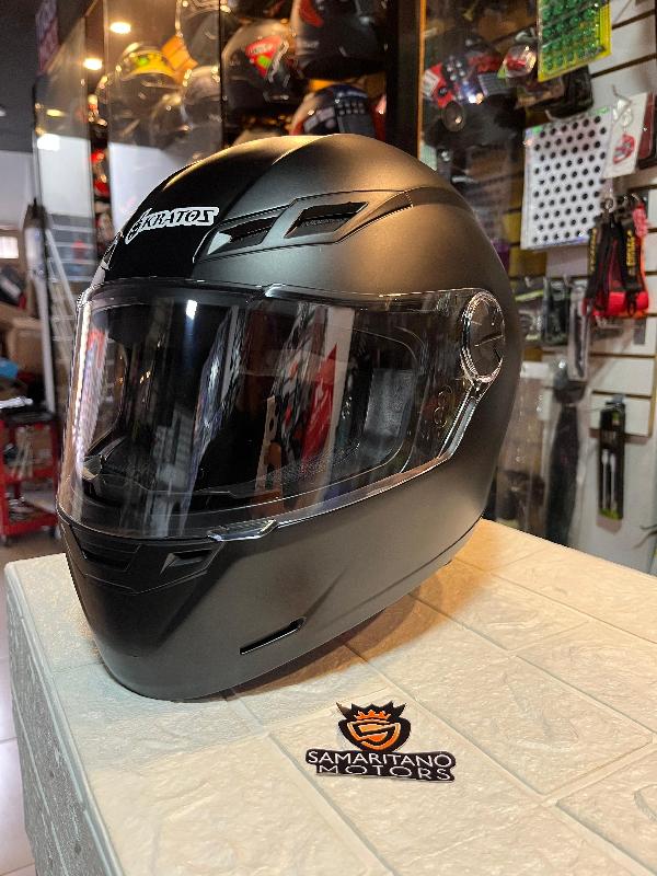Foto adicional de CASCO INTEGRAL KRATOZ K50 NEGRO MATE